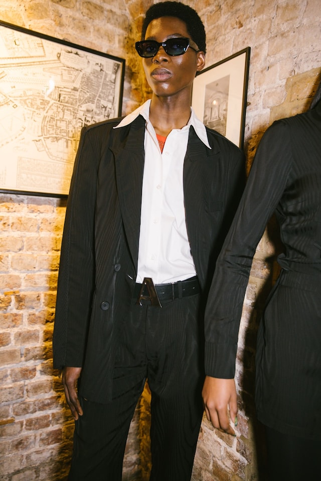 Ahluwalia AW23 LFW Dazed Cris Fragkou beauty looks 13