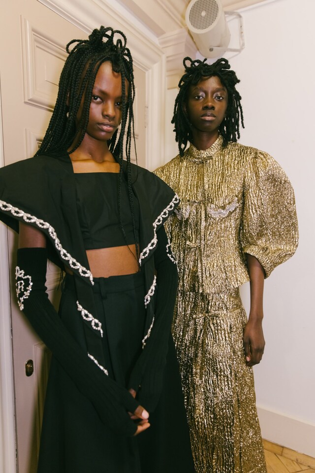 Simone Rocha AW23 LFW Dazed beauty 5