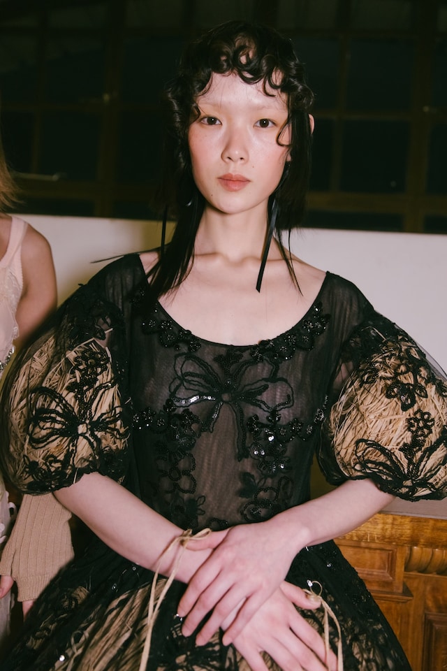 Simone Rocha AW23 LFW Dazed beauty 8