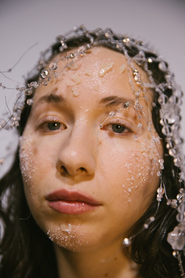 DiPetsa AW23 LFW Dazed Beauty Cris Fragkou 0