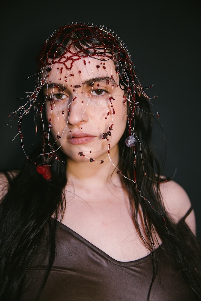 DiPetsa AW23 LFW Dazed Beauty Cris Fragkou 15