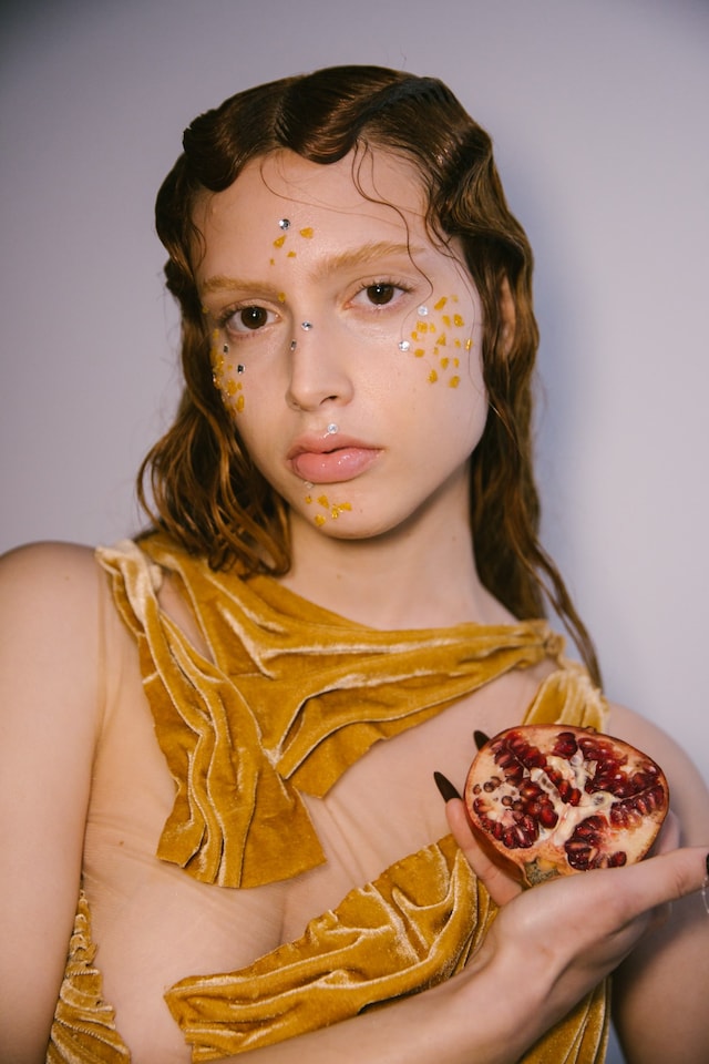 DiPetsa AW23 LFW Dazed Beauty Cris Fragkou 17