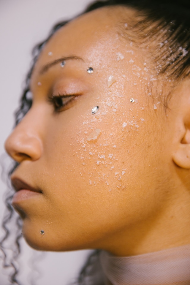 DiPetsa AW23 LFW Dazed Beauty Cris Fragkou 19