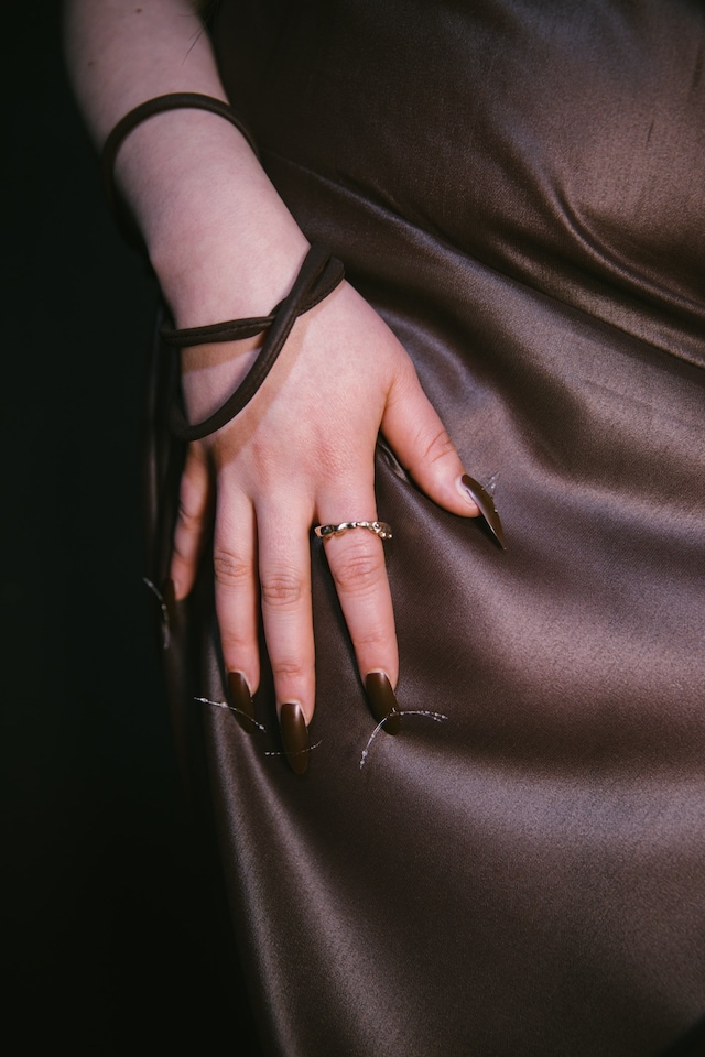 DiPetsa AW23 LFW Dazed Beauty Cris Fragkou 22