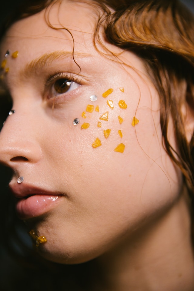 DiPetsa AW23 LFW Dazed Beauty Cris Fragkou 29