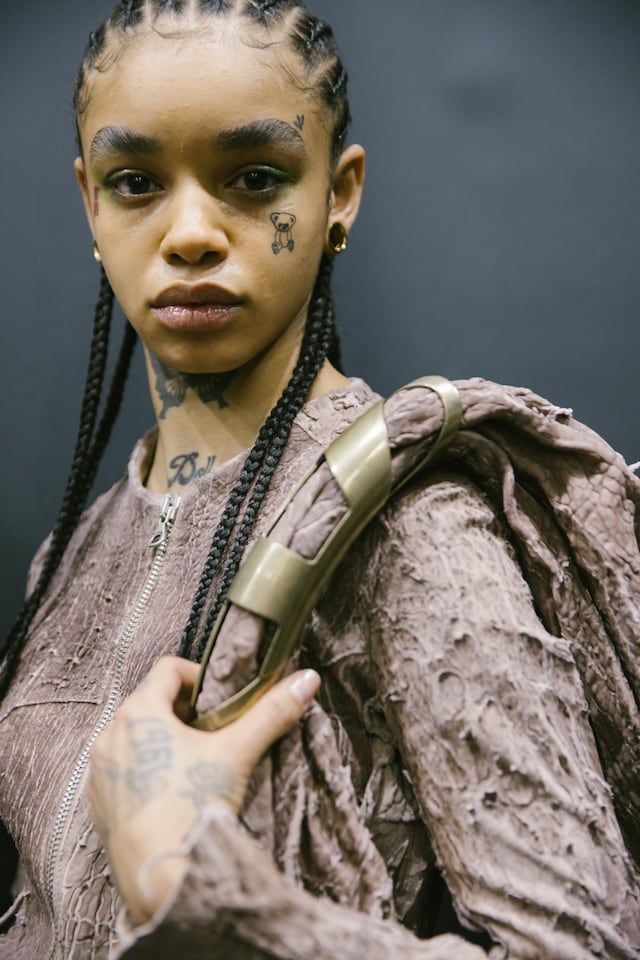 Diesel AW23 MFW Dazed Cris Fragkou beauty 0