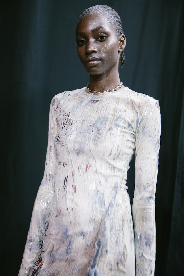 Diesel AW23 MFW Dazed Cris Fragkou beauty 12
