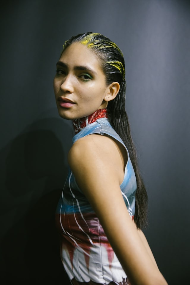 Diesel AW23 MFW Dazed Cris Fragkou beauty 3