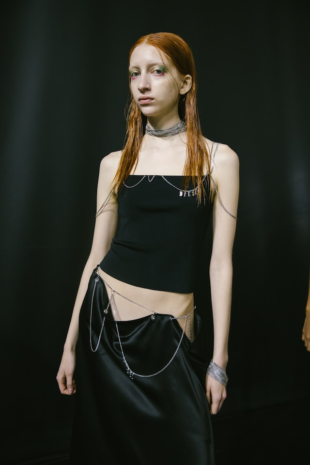 Diesel AW23 MFW Dazed Cris Fragkou beauty 14