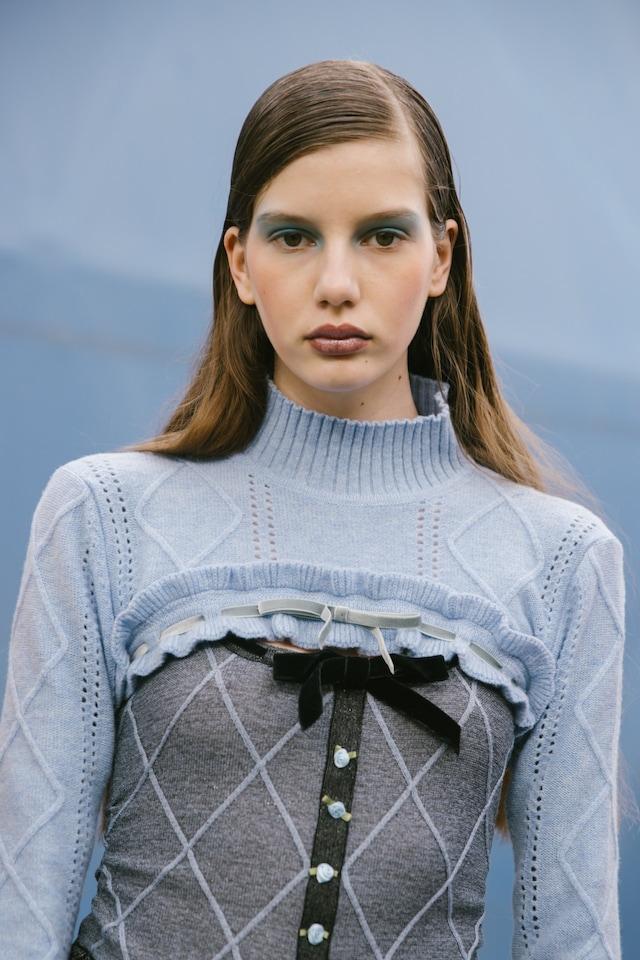 Cormio AW23 MFW Dazed Cris Fragkou beauty 13