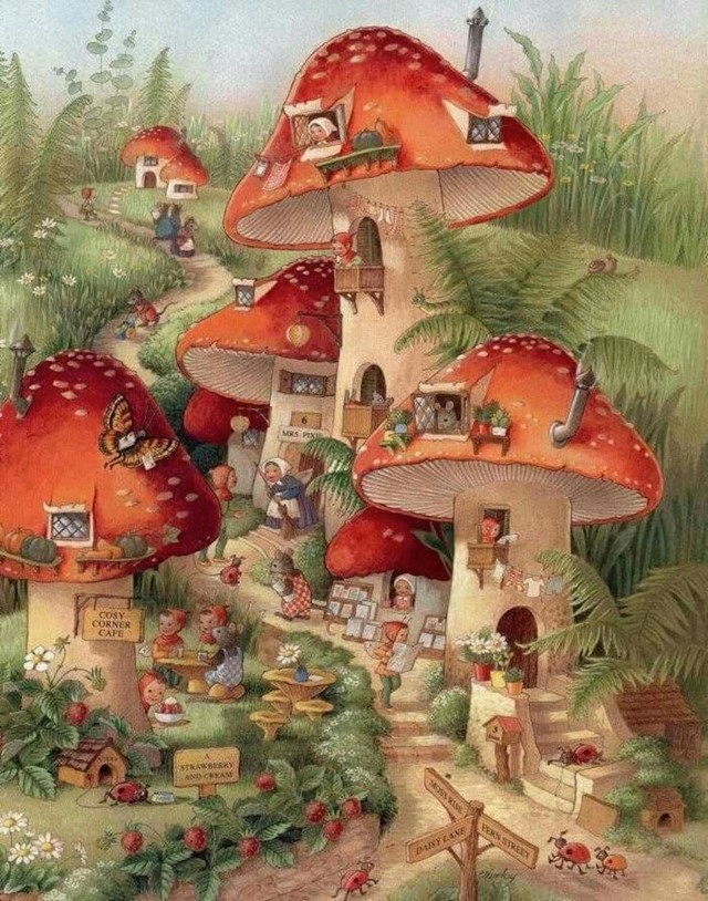 Mushroom Village, Strawberry Fields