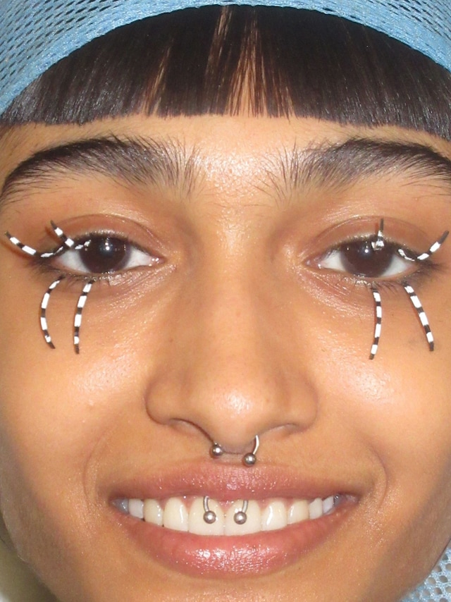 Kiko Kostadinov AW23 beauty 5