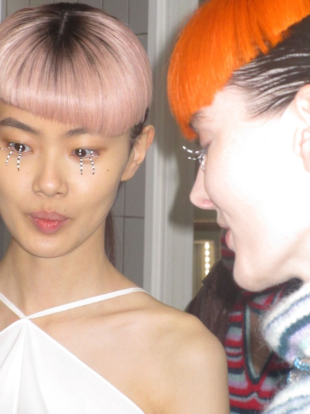 Kiko Kostadinov AW23 beauty 8