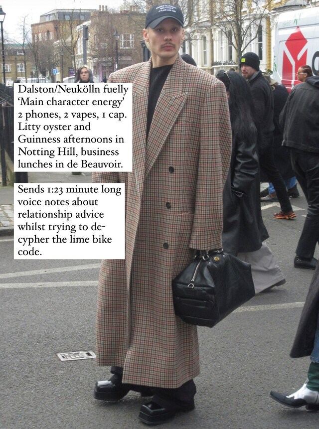 @socks_house_meeting spoofs the AW23 crowd 6