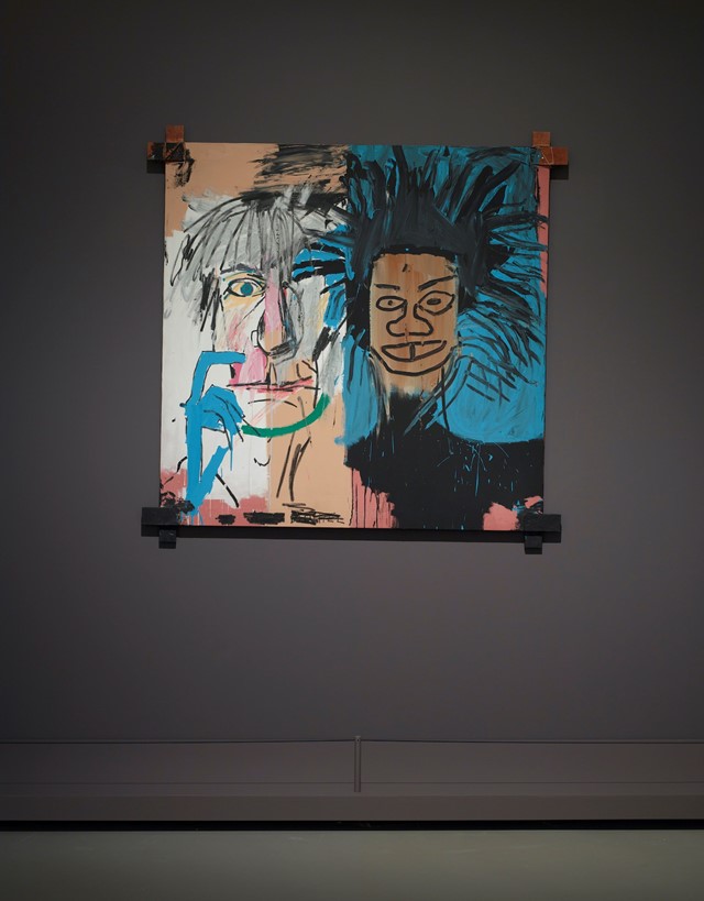 Andy Warhol and Jean-Michel Basquiat: Painting four hands