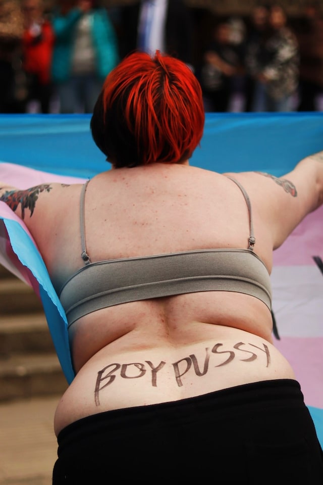 Edinburgh trans protest 0