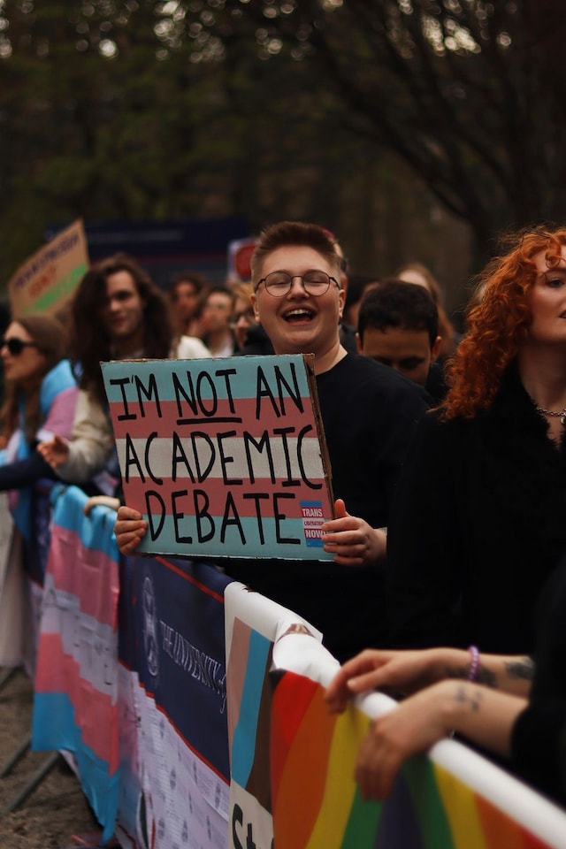 Edinburgh trans protest 4