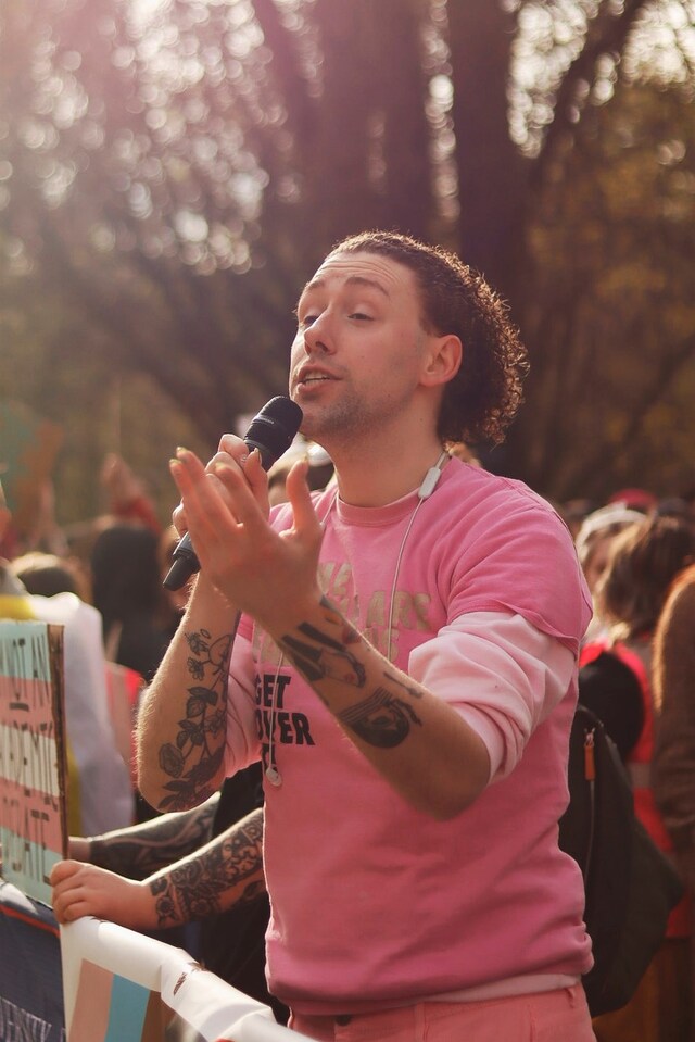 Edinburgh trans protest 19