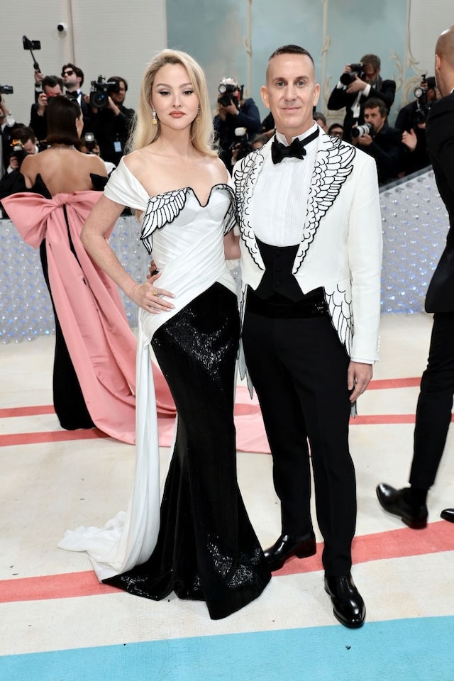 Devon Aoki and Jeremy Scott in Jeremy Scott Met Gala 2023 13