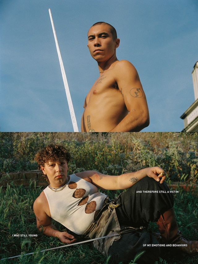 Felipe Orellana, “Juan and R&#233;da”, Swords 4