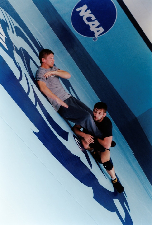 The Lion and the Lamb by Ashley Markle wrestling 28