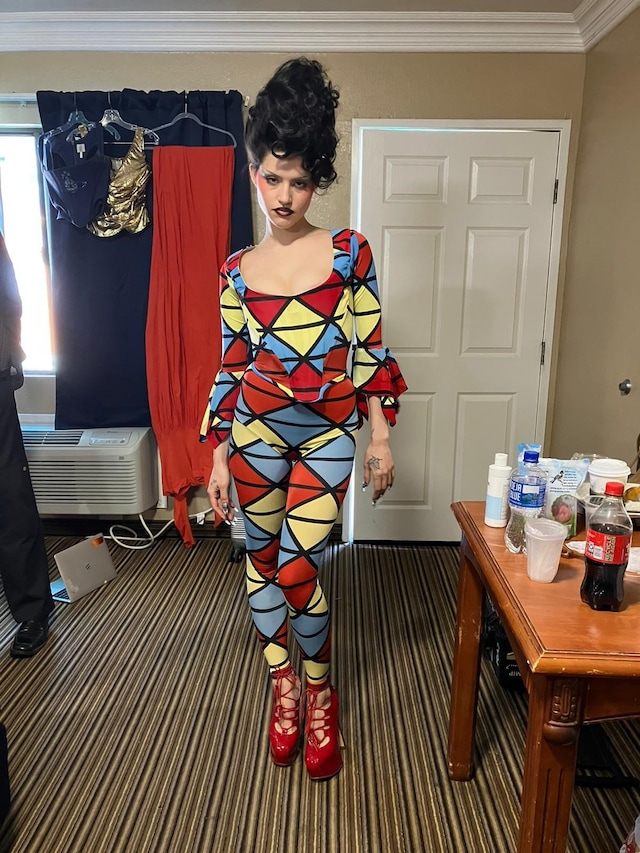 Gabbriette BTS Vivienne Westwood shoot 17