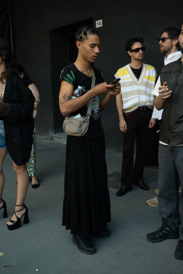 Street style: Milan Fashion Week SS24 menswear 9
