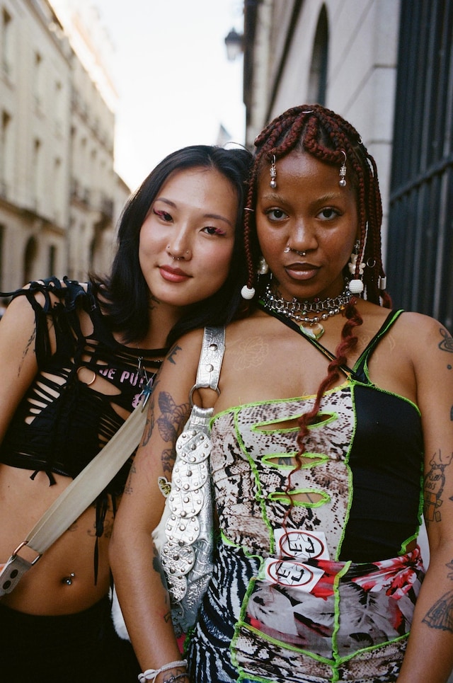 Paris Fashion Week men&#39;s SS24 street style 25