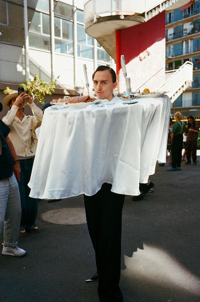 Paris Fashion Week men&#39;s SS24 street style 27