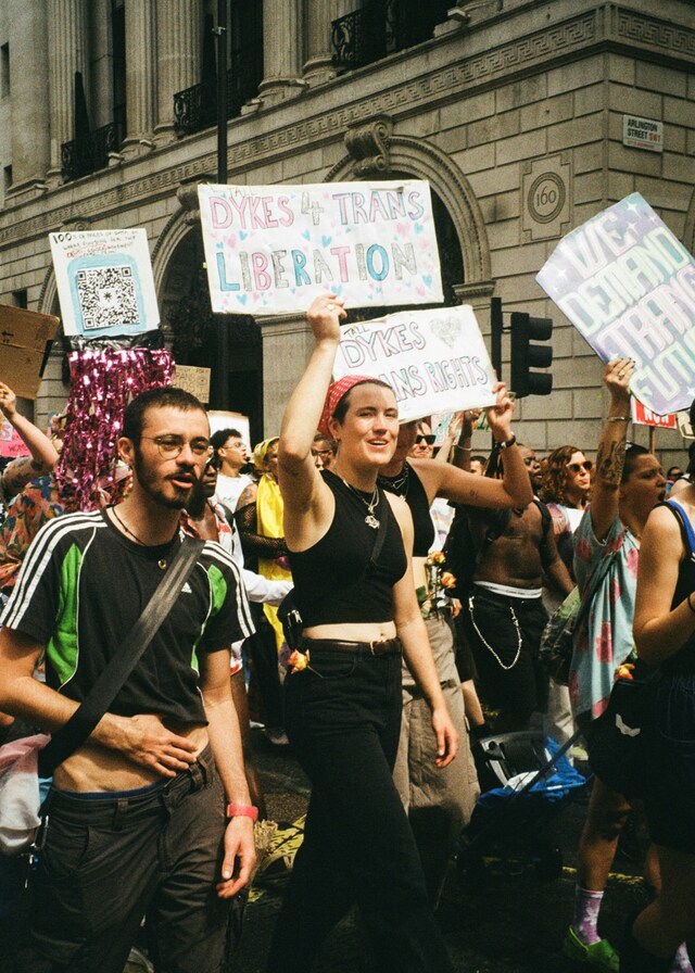 trans pride protest london 2023 14