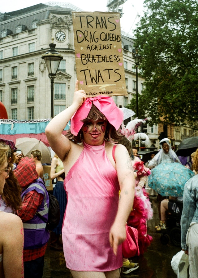 trans pride protest london 2023 28