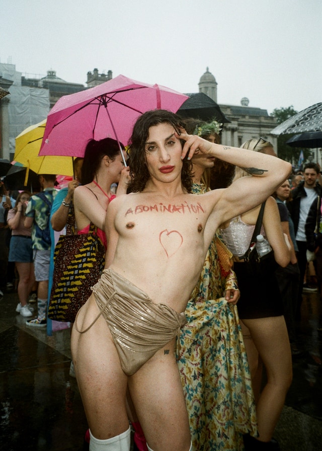 trans pride protest london 2023 31