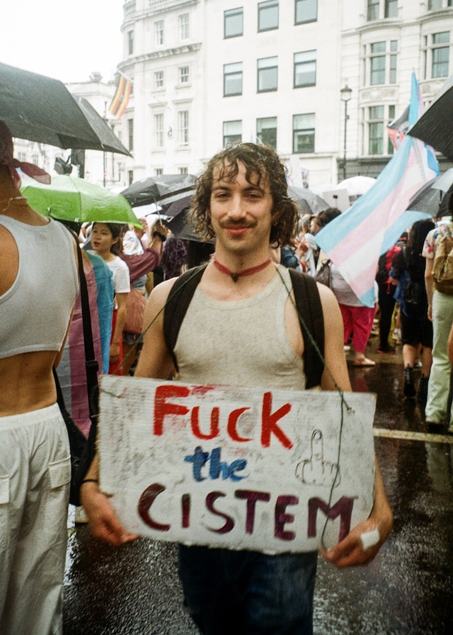 trans pride protest london 2023 32