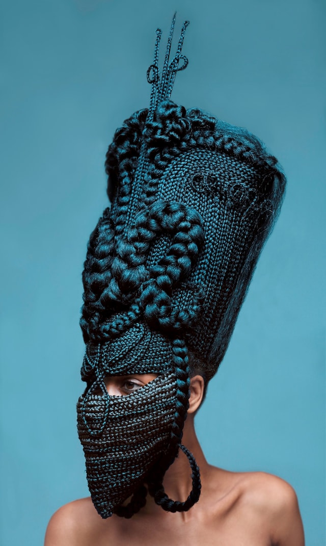 4. Delphine Diallo, Highness Blue (Hybrid 1), 2011 3