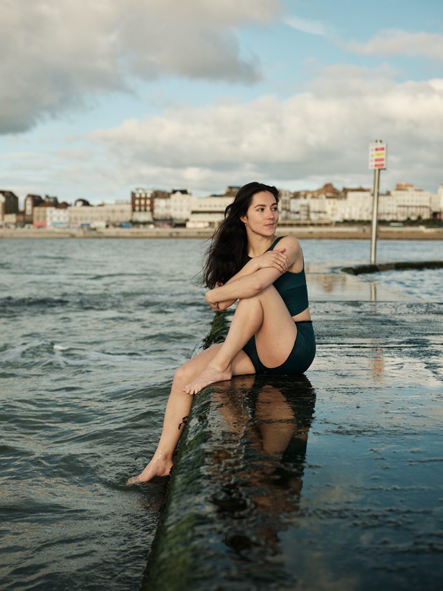 Freya Bromley cold wild swimming sex