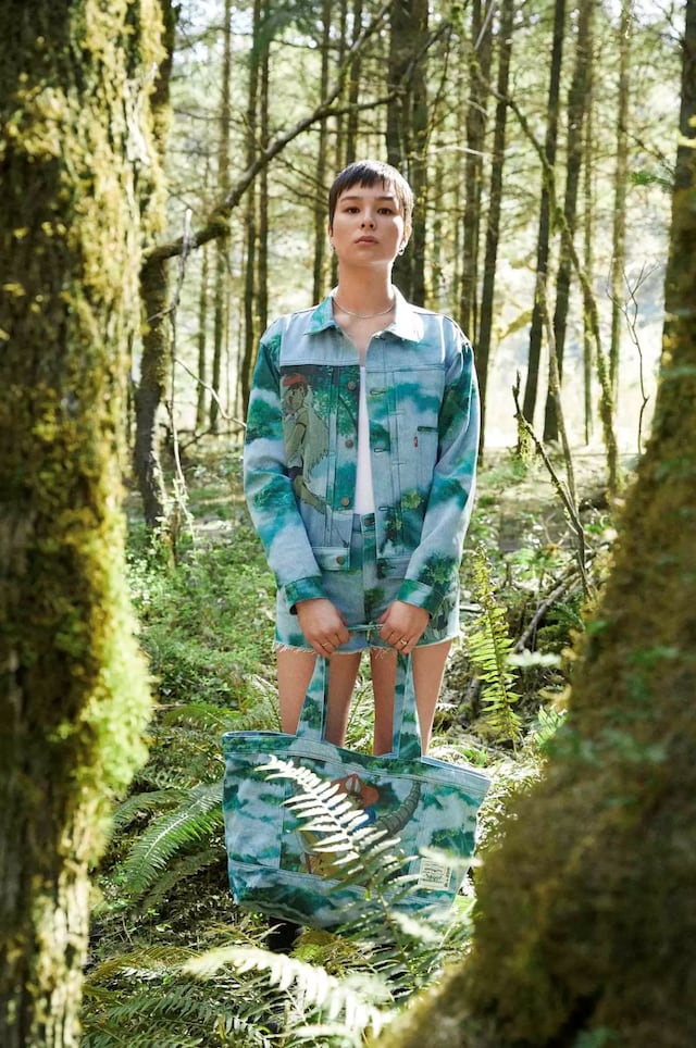 LEVI’S PAYS TRIBUTE TO STUDIO GHIBLI’S PRINCESS MONONOKE