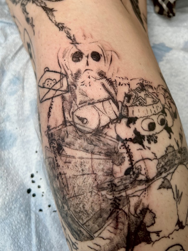 Blast over tattoos 13