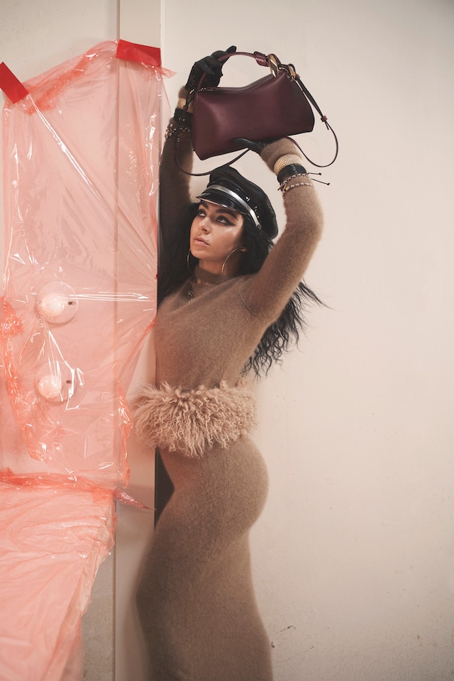 Charli XCX JW Anderson Corner Bag 0