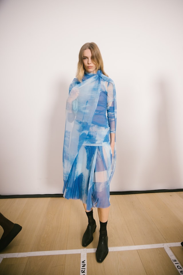Proenza Schouler SS24 womenswear Weyes Blood NY 17