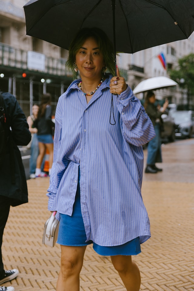 New York Fashion Week SS24 shows street style Cris Fragkou 13