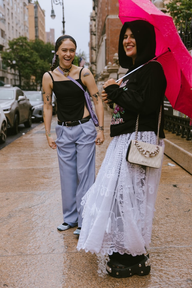 New York Fashion Week SS24 shows street style Cris Fragkou 14