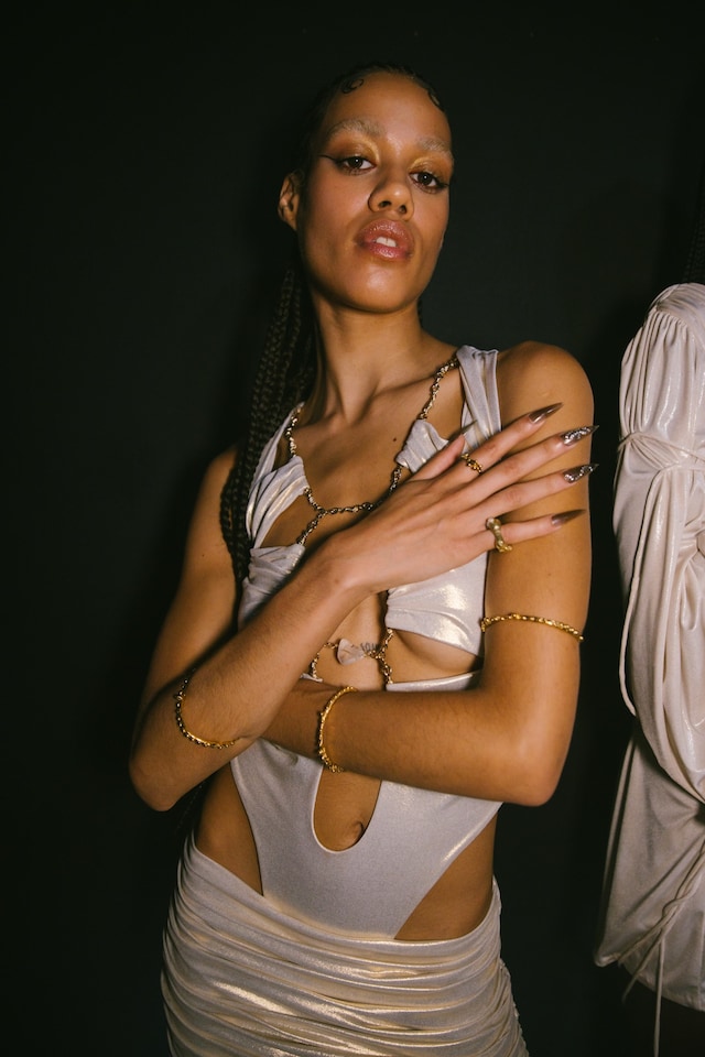 Di Petsa SS24 collection at London Fashion Week 11