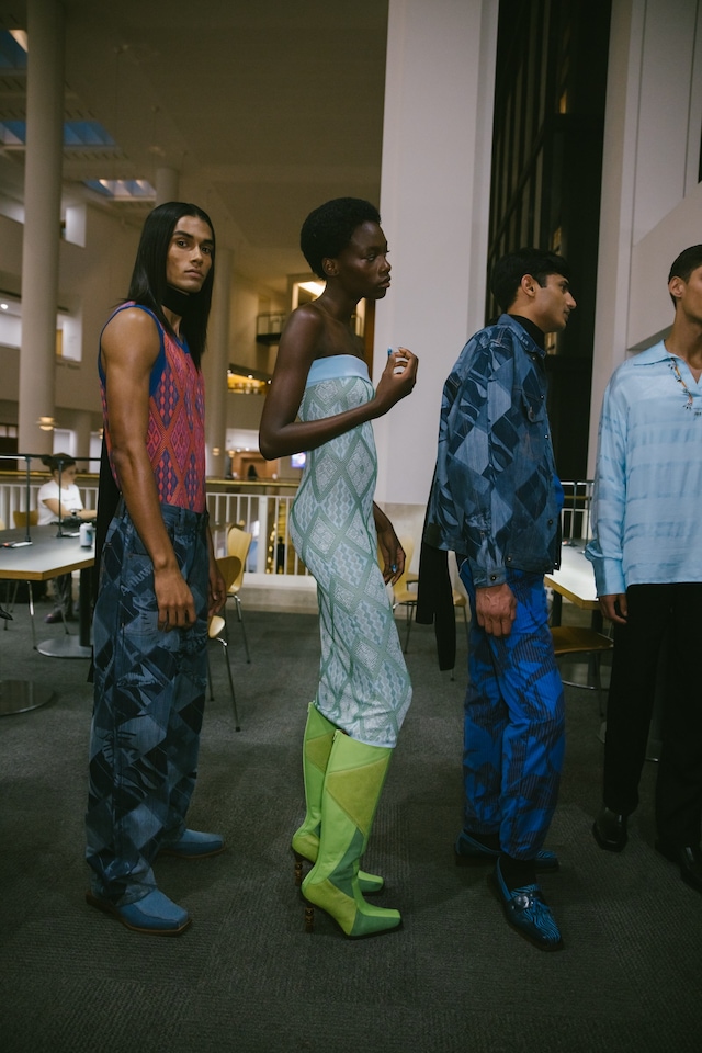 LFW SS24 collection by Ahluwalia 12