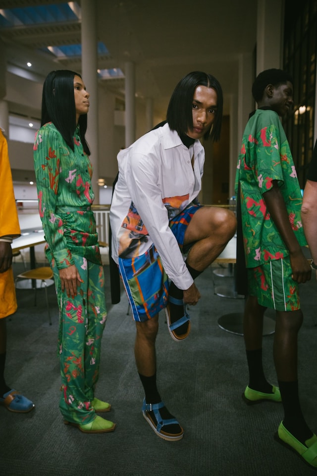 LFW SS24 collection by Ahluwalia 9