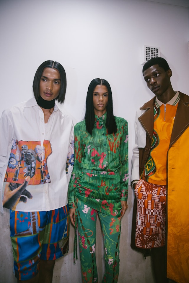 LFW SS24 collection by Ahluwalia 15