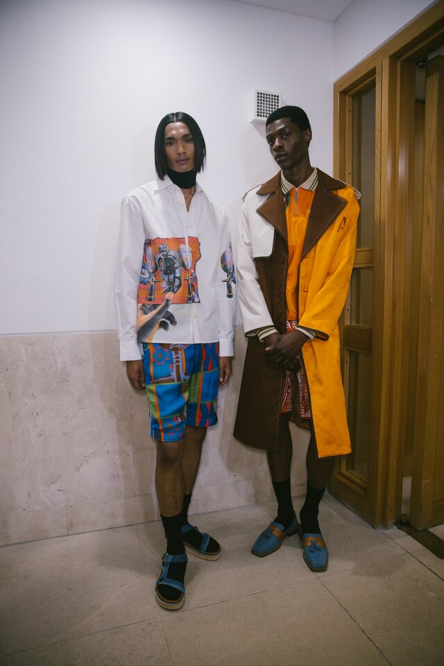 LFW SS24 collection by Ahluwalia 20