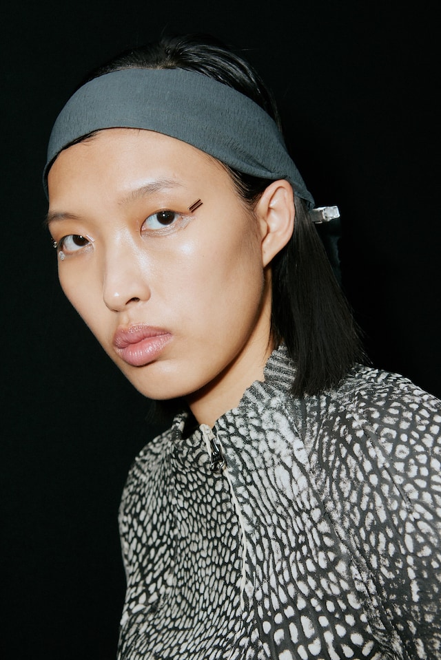 KNWLS SS24 womenswear show Mia Khalifa 1