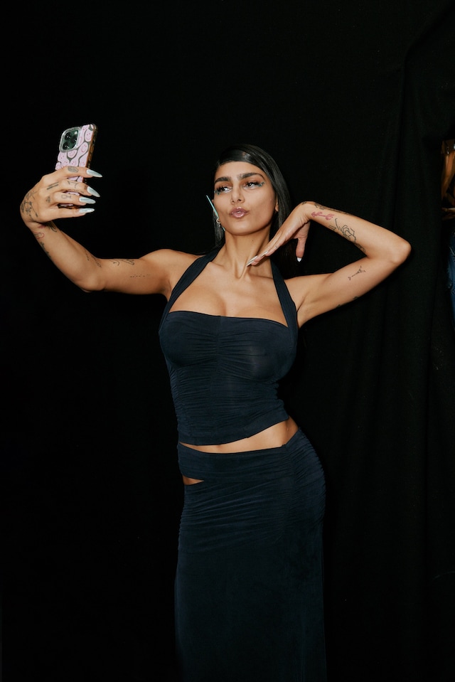 KNWLS SS24 womenswear show Mia Khalifa 24