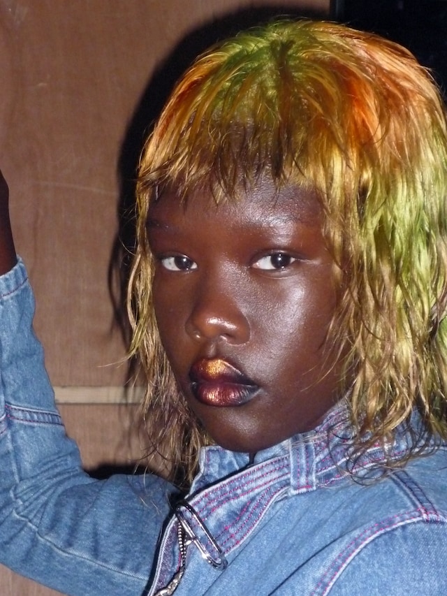 Beauty at Masha Popova SS24 Grace Ellington 0
