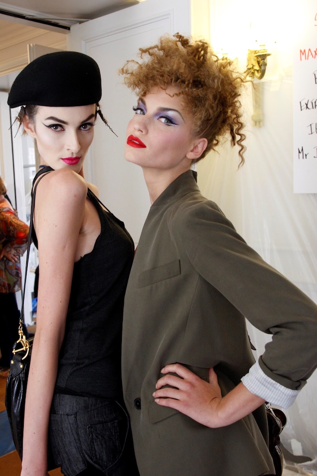 Backstage beauty at Dior over the years 24